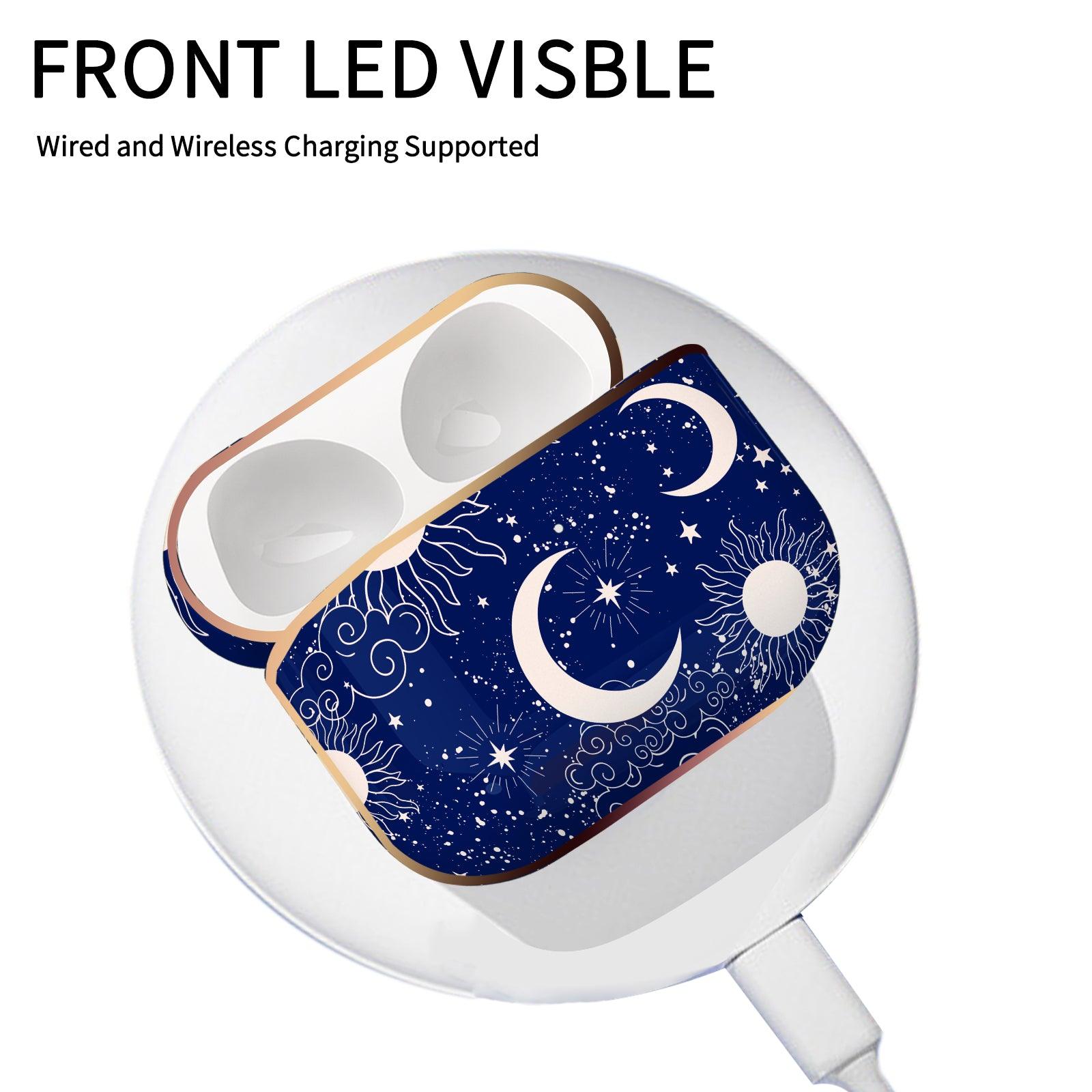 AirPods 3rd Generation Contemporary Cover, Sun Crescent and Stars