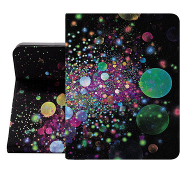 iPad 7/8/9th /iPad Air 3rd Generation Contemporary Abstract Case (10.5 Inch) (Glowing Drops) - Berkin Arts