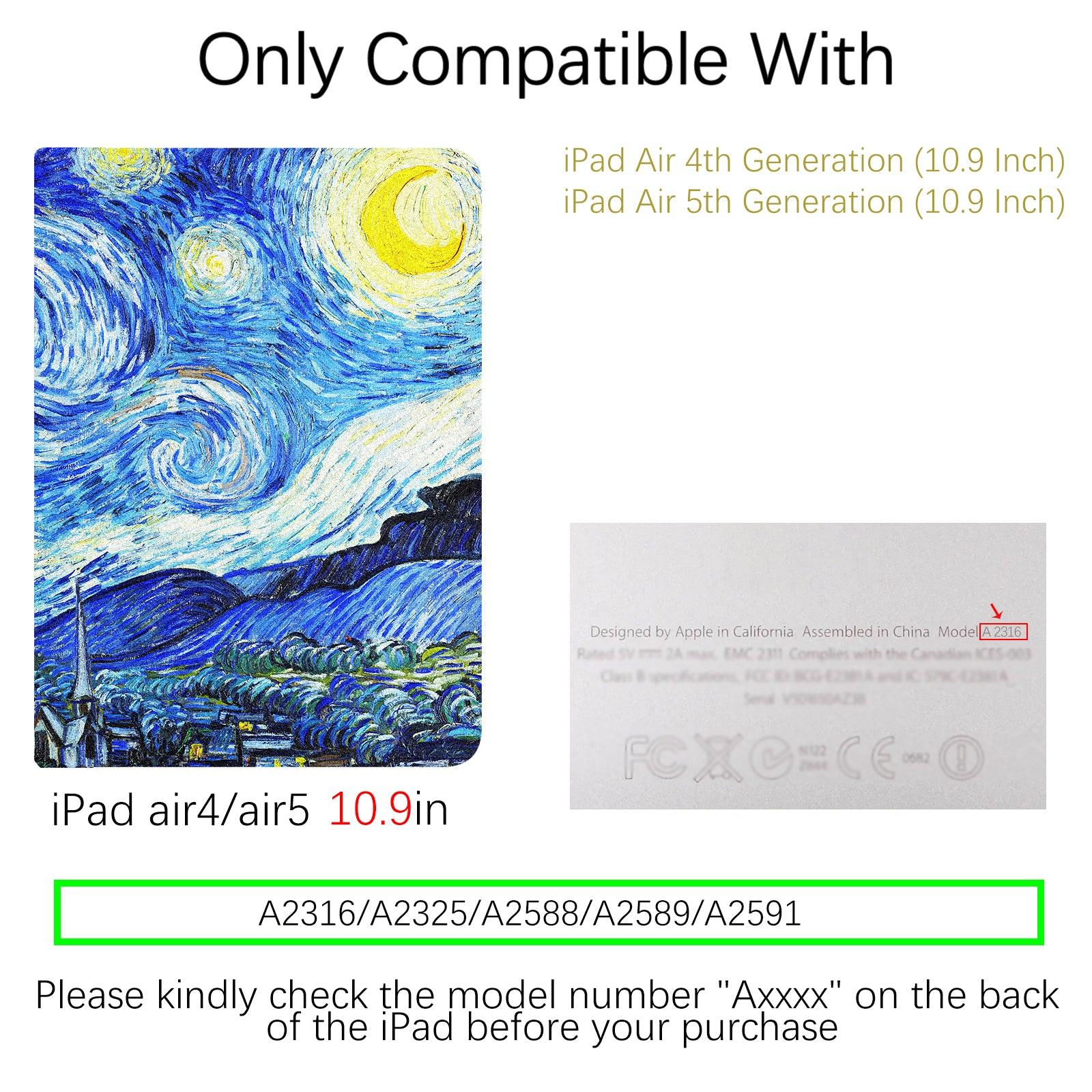 Starry Night - iPad Air 10.9 (5e/4e Gen) Coque