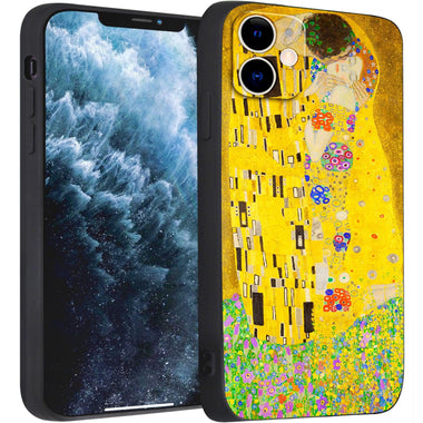 iPhone 11 Cute Silicone Case(Kiss by Gustav Klimt) - Berkin Arts