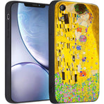 iPhone XR Silicone Case(Kiss by Gustav Klimt) - Berkin Arts