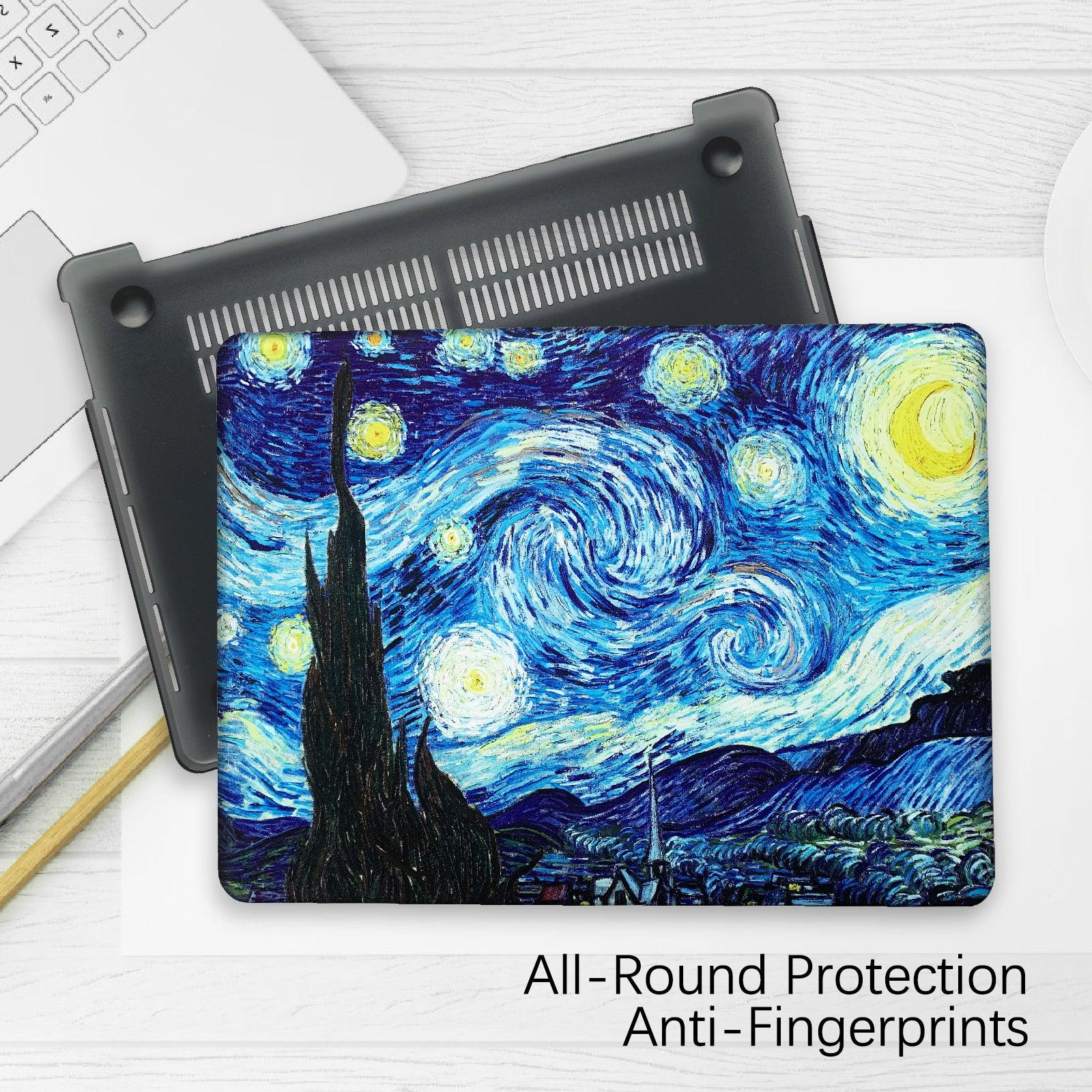 MacBook Pro 13 Inch Art Case, A1708 (The Starry Night by Vincent